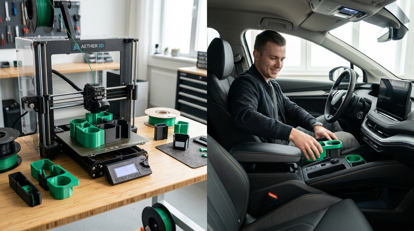 ไอเดียเจ๋ง! Skoda เปิดให้เจ้าของรถดาวน์โหลดไฟล์ 3D Print ไปพิมพ์อุปกรณ์เสริมในรถใช้เองได้ฟรี ต่อยอดปรัชญา Simply Clever