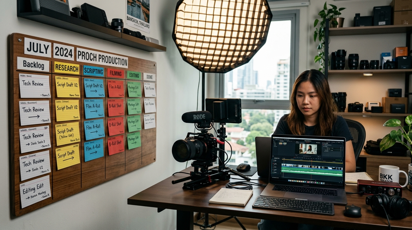 How a Solo Creator Ships 30 Videos a Month Without Burning Out