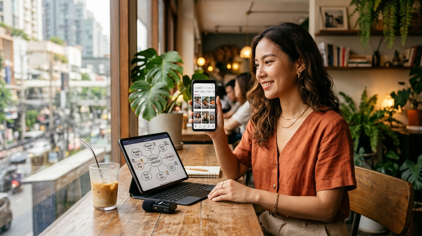 TikTok SEO in Thailand: How to Get Found When People Search Inside the App