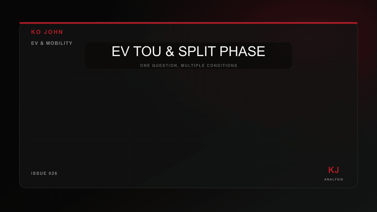 กราฟิกจำลองการทำงานของมิเตอร์ไฟฟ้าตัวที่สอง (Split Phase) และตู้ควบคุมเครื่องชาร์จ Wallbox ข้างรถยนต์ไฟฟ้าในบ้านโมเดิร์น