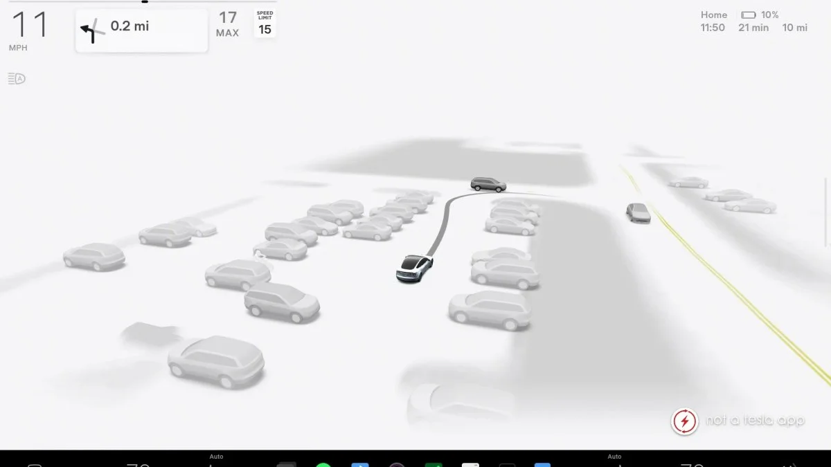 ภาพดีไซน์จำลองสอดคล้องกับหัวเรื่อง แรกสัมผัสของ Tesla FSD V14.3.4: การปรับปรุงและความเสื่อมถอย