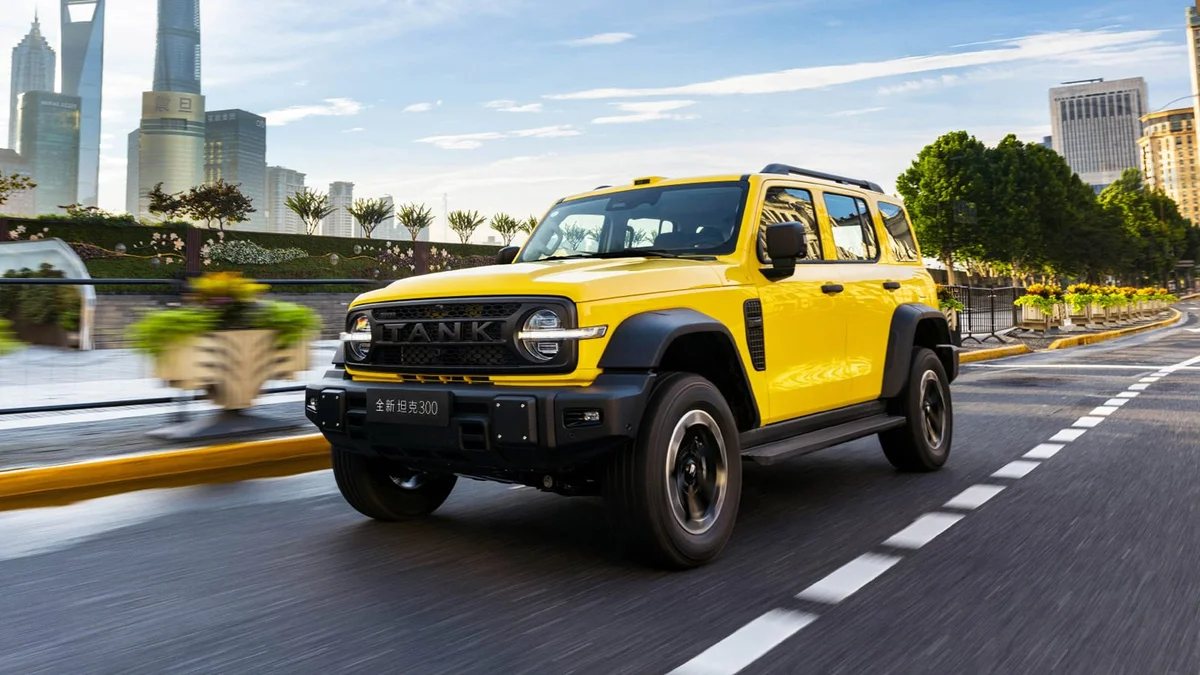 ภาพดีไซน์จำลองสอดคล้องกับหัวเรื่อง GWM เปิดรับจอง Tank 300 รุ่นใหม่ล่วงหน้าแล้ว