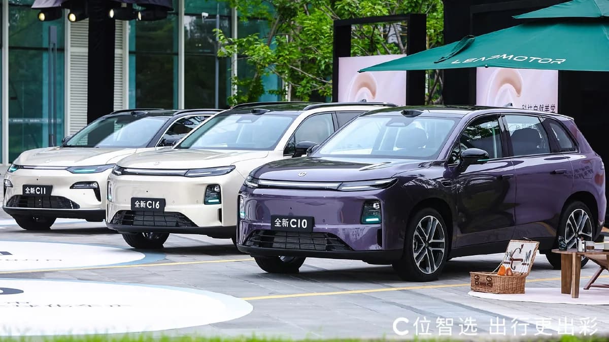 ภาพดีไซน์จำลองสอดคล้องกับหัวเรื่อง Leapmotor เปิดตัว C-Series ปรับโฉมใหม่