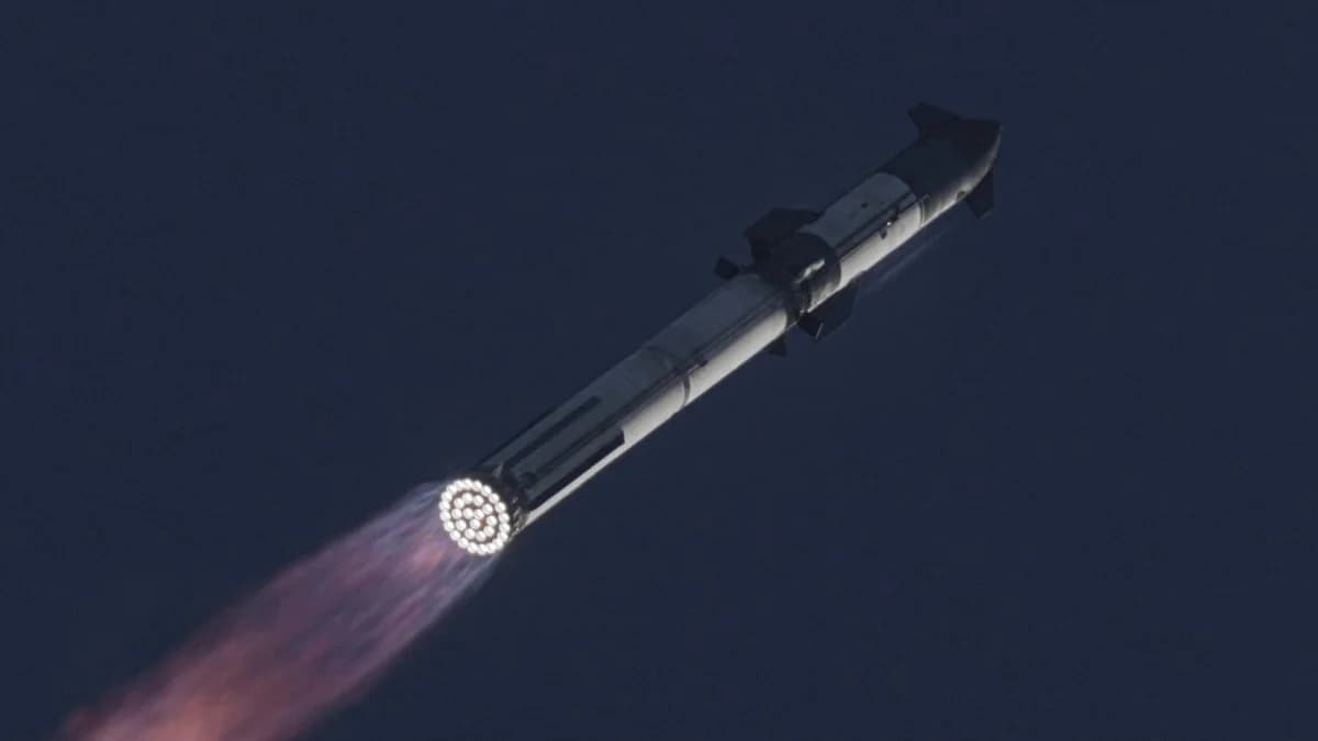 ภาพดีไซน์จำลองสอดคล้องกับหัวเรื่อง SpaceX IPO พุ่งผ่าน Tesla และ TSMC ถึง 2.2 ล้านล้านดอลลาร์