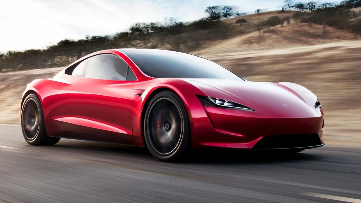 ภาพดีไซน์จำลองสอดคล้องกับหัวเรื่อง Tesla Roadster โฉมใหม่: เมื่อความเร็วทะลุขีดจำกัด แต่การรอคอยยังคงเป็นบททดสอบศรัทธา