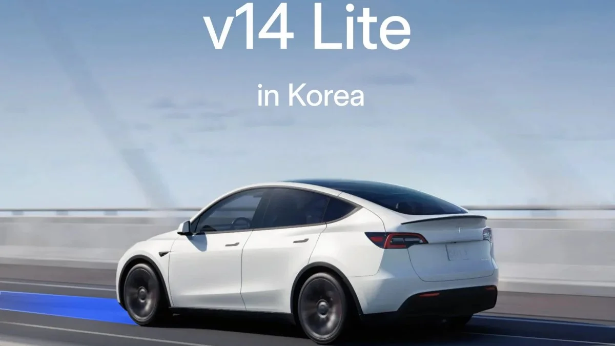 ภาพดีไซน์จำลองสอดคล้องกับหัวเรื่อง Tesla เริ่มทยอยปล่อยอัปเดต FSD V14 Lite ให้ใช้งานได้ในระดับสากลแล้ว