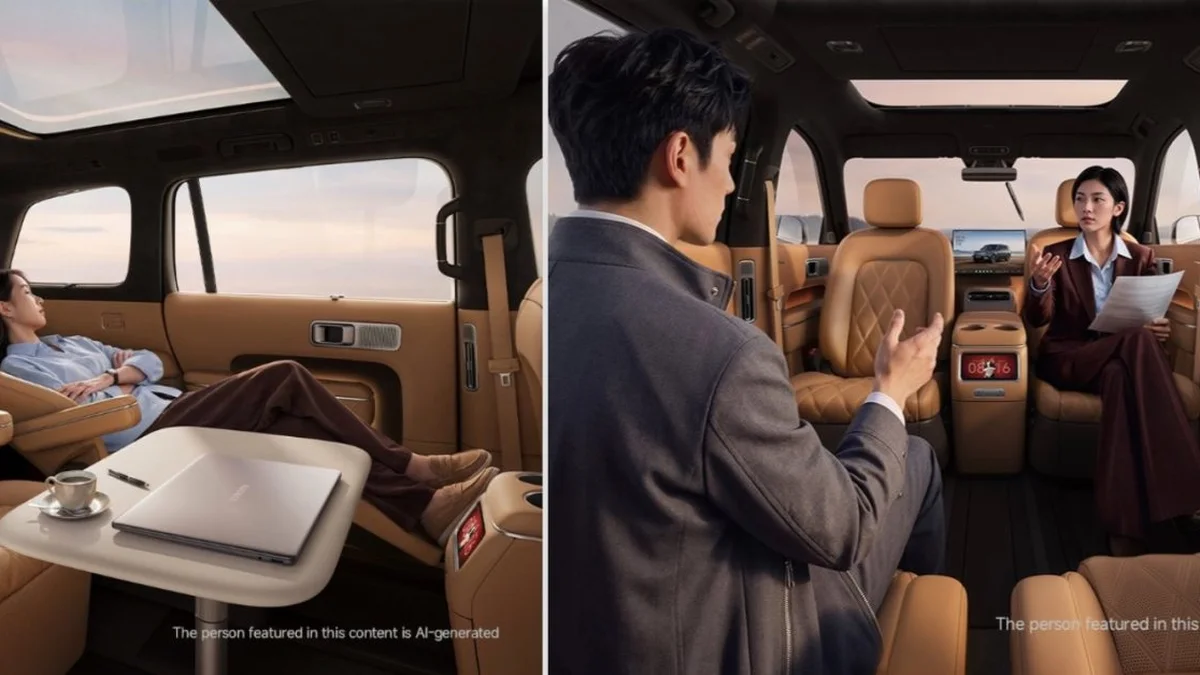 ภาพดีไซน์จำลองสอดคล้องกับหัวเรื่อง รถยนต์ไฟฟ้า SUV รุ่น Skynomad N90 จาก Xiaomi