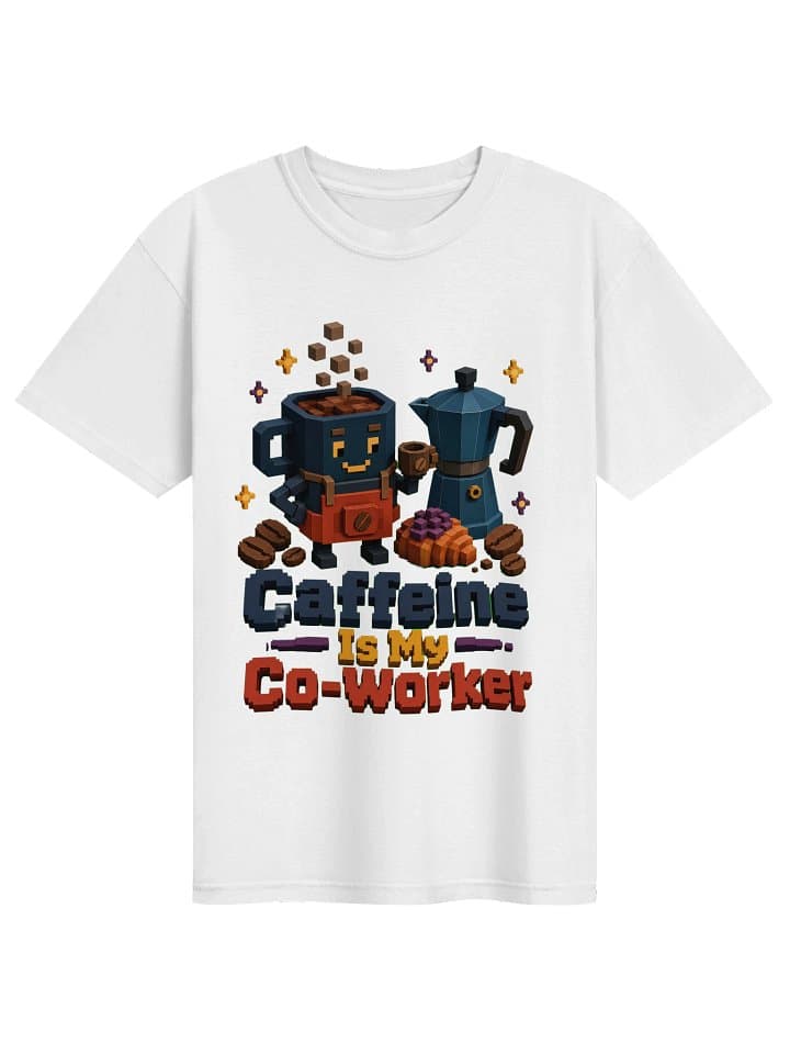 Caffeine Is My Co-Worker T-Shirt